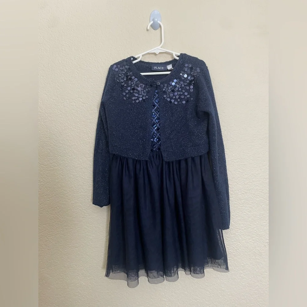 The Children's Place Navy Blue Formal Dress